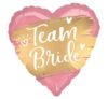 Pink Satin Team Bride 18in Balloon Party Supplies Decorations Ideas Novelty Gift 41761