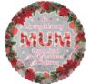 Loving Memory Of Mum At Xmas 18in Balloon Party Supplies Decorations Ideas Novelty Gift