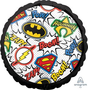 Justice League Icons Standard Balloon Party Supplies Decorations Ideas Novelty Gift