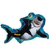 Shark Tale Supershape Balloon Party Supplies Decorations Ideas Novelty Gift