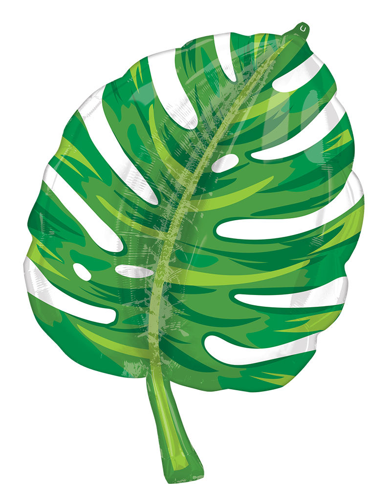 30in Shape Tropical Monstera Leaf Balloon Party Supplies Decoration Ideas Novelty Gift