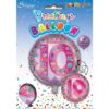 Pink Lilac Icons 10th Birthday Balloon Party Supplies Decorations Ideas Novelty Gift