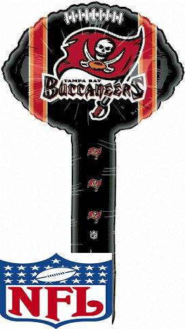 Tampa Bay Buccaneers Air Fill Hammer Balloon Party Supplies Decorations Ideas Novelty Gift