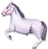White Horse 42in Shape Balloon 901625 Party Supplies Decorations Ideas Novelty Gift