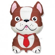 Brown French Bulldog 28in Shape Balloon Party Supplies Decorations Ideas Novelty Gift 901783M