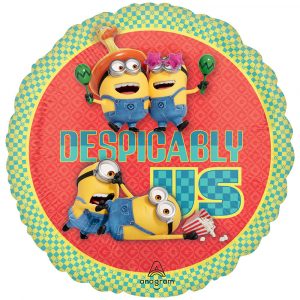 Despicably Us Despicable Me 4 18in Balloon Party Supplies Decorations Ideas Novelty Gift 46935
