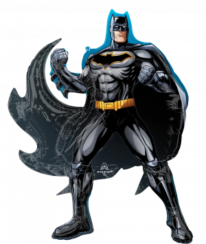Batman 34in Supershape Balloon Party Supplies Decorations Ideas Novelty Gift