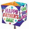 Fathers Day 15in Cubez Balloon Party Supplies Decorations Ideas Novelty Gif 30498