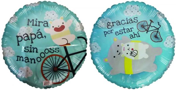 Papa Gracias Por Estar Ahi 18in Balloon Party Supplies Decorations Ideas Novelty Gift