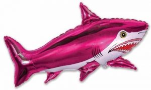 Pink Shark Supershape Balloon Party Supplies Decorations Ideas Novelty Gift