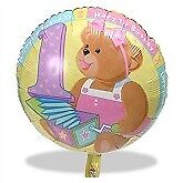 Pink Teddy Bear 1st Birthday Balloon Party Supplies Decorations Ideas Novelty Gift