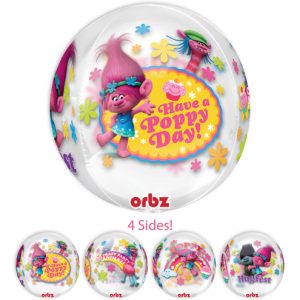 Trolls 16in Orbz Balloon Party Supplies Decorations Ideas Novelty Gift 34652