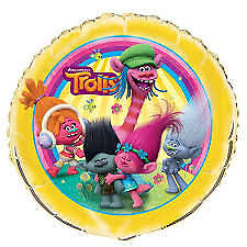 Trolls 18in Standard Balloon Party Supplies Decorations Ideas Novelty Gift 50697