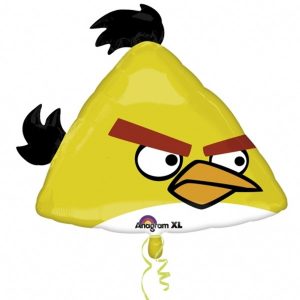 Yellow Chuck Angry Birds Supershape Balloon Party Supplies Decorations Ideas Novelty Gift