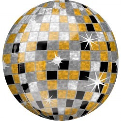Disco Ball 16in Orbz Balloon Party Supplies Decorations Ideas Novelty Gift 40110