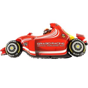 Red Formula 1 Car 48in Shape Balloon Party Supplies Decorations Ideas Novelty Gift 243R