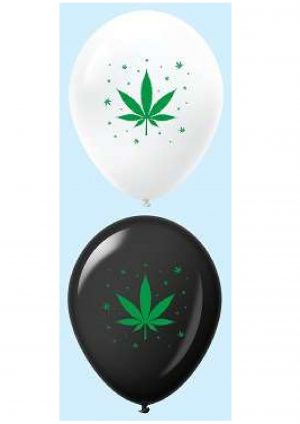 Marijuana Leaf Latex Balloons Party Supplies Decorations Ideas Novelty Gift