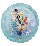 Disney Fairies Magical Birthday 32in Balloon Party Supplies Decorations Ideas Novelty Gift 17772
