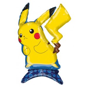 Pokemon Air Fill Centrepiece 24in Balloon Party Supplies Decorations Ideas Novelty Gift