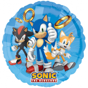 Sonic The Hedgehog 18in Balloon Party Supplies Decorations Ideas Novelty Gift 35346