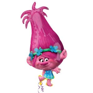 Trolls Poppy 31in Shape Balloon Party Supplies Decorations Ideas Novelty Gift 35354