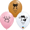 Farm Animals 5in Latex Balloons Party Supplies Decoration Ideas Novelty Gift 12556