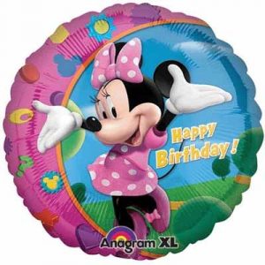 Minnie Mouse Happy Birthday 18in Balloon Party Supplies Decoration Ideas Novelty Gift 17797