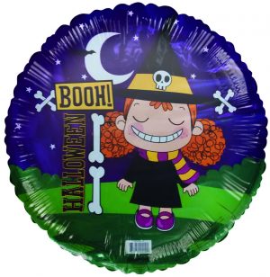 Boo Cute Witch Halloween 18in Balloon Party Supplies Decoration Ideas Novelty Gift 20209