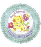 Cat Purrfect Birthday 18in Balloon Party Supplies Decoration Ideas Novelty Gift 25805