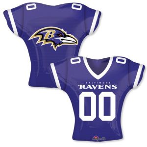 Baltimore Ravens Jersey 24in Supershape Balloon Party Supplies Decoration Ideas Novelty Gift 26167