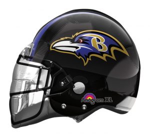 Baltimore Ravens Helmet 21in Supershape Balloon Party Supplies Decoration Ideas Novelty Gift 26283