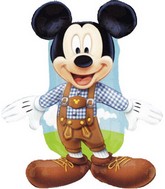 Mickey Mouse Lederhosen 28in Shape Balloon Party Supplies Decoration Ideas Novelty Gift 27389