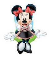 Minnie Mouse Dimdl 28in Shape Balloon Party Supplies Decoration Ideas Novelty Gift 27390