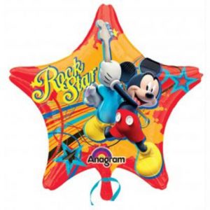Mickey Mouse Rock Star 18in Balloon Party Supplies Decoration Ideas Novelty Gift 27400
