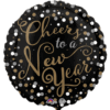 Cheers To A New Year 18in Balloon Party Supplies Decoration Ideas Novelty Gift 32097