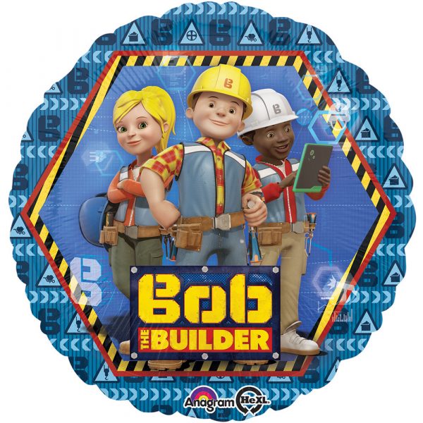 Bob The Builder Party 18in Balloon Party Supplies Decoration Ideas Novelty Gift 32417