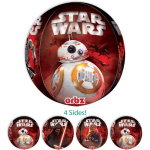 Star Wars 16in Orbz Balloon Party Supplies Decoration Ideas Novelty Gift 32662