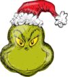 Grinch Head 29in Shape Balloon Party Supplies Decorations Ideas Novelty Gift 36153