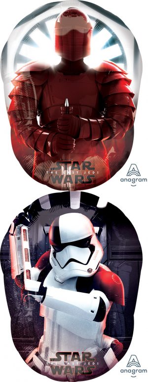 Star Wars Last Jedi Villains 26in Shape Balloon Party Supplies Decoration Ideas Novelty Gift 36682