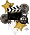 Hollywood 5 Balloon Bouquet Party Supplies Decoration Ideas Novelty Gift 36835