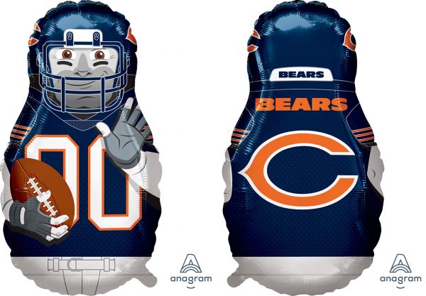 Chicago Bears Player 39in Supershape Balloon Party Supplies Decoration Ideas Novelty Gift 36905