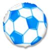 Blue Football Ball 18in Balloon Party Supplies Decoration Ideas Novelty Gift 401506A