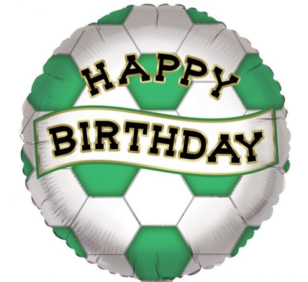 Celtic Green Birthday 2 Sided Football 18in Balloon Party Supplies Decoration Ideas Novelty Gift FB18/05