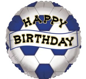 Leeds Birthday 2 Sided Football 18in Balloon Party Supplies Decoration Ideas Novelty Gift FB18/11 Leeds United