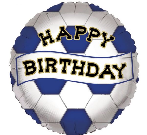 Leeds Birthday 2 Sided Football 18in Balloon Party Supplies Decoration Ideas Novelty Gift FB18/11 Leeds United