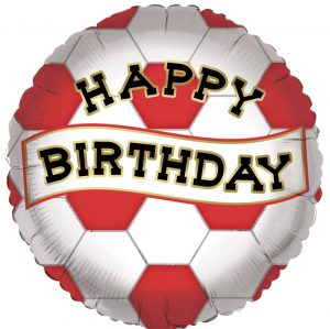 Manchester / Man United Birthday 2 Sided Football 18in Balloon Party Supplies Decoration Ideas Novelty Gift FB18/19