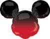 Mickey Mouse Head Ombre 28in Shape Balloon Party Supplies Decoration Ideas Novelty Gift 40736