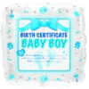 New Baby Boy Birth Certificate 18in Balloon Party Supplies Decoration Ideas Novelty Gift 414006