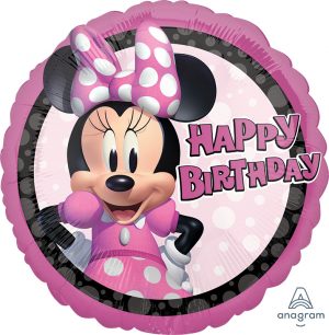 Minnie Mouse Forever Birthday 18in Balloon Party Supplies Decoration Ideas Novelty Gift 41893