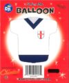 White England Football Shirt 22in Shape Balloon Party Supplies Decoration Ideas Novelty Gift 436086